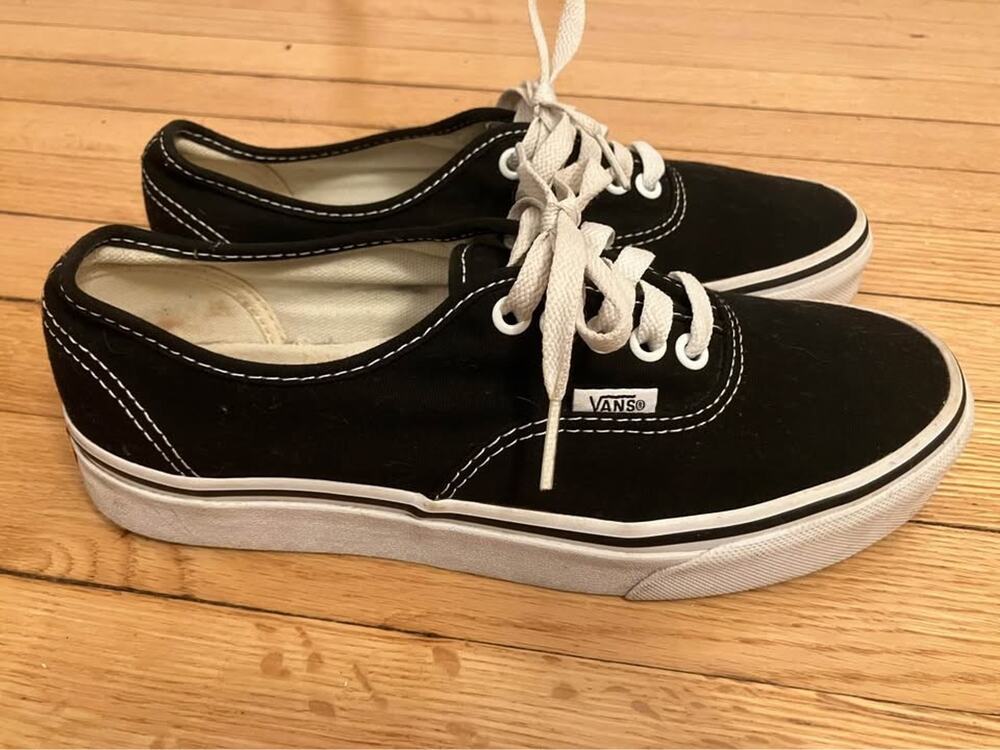 Vans Off The Wall Classic 8 Womens 6.5 Mens Authentic Boat Shoe Skater Sneakers